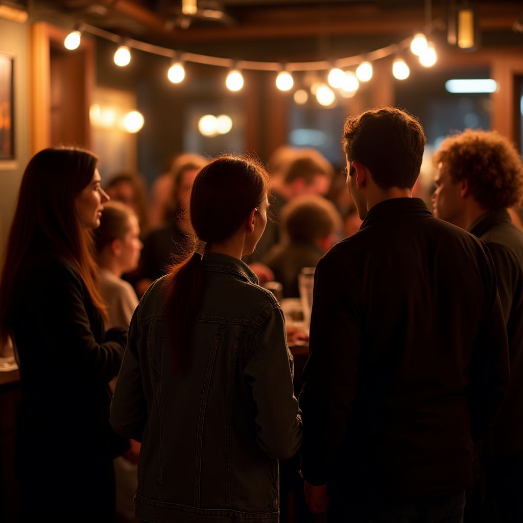 A community meetup event hosted by Music Vibes